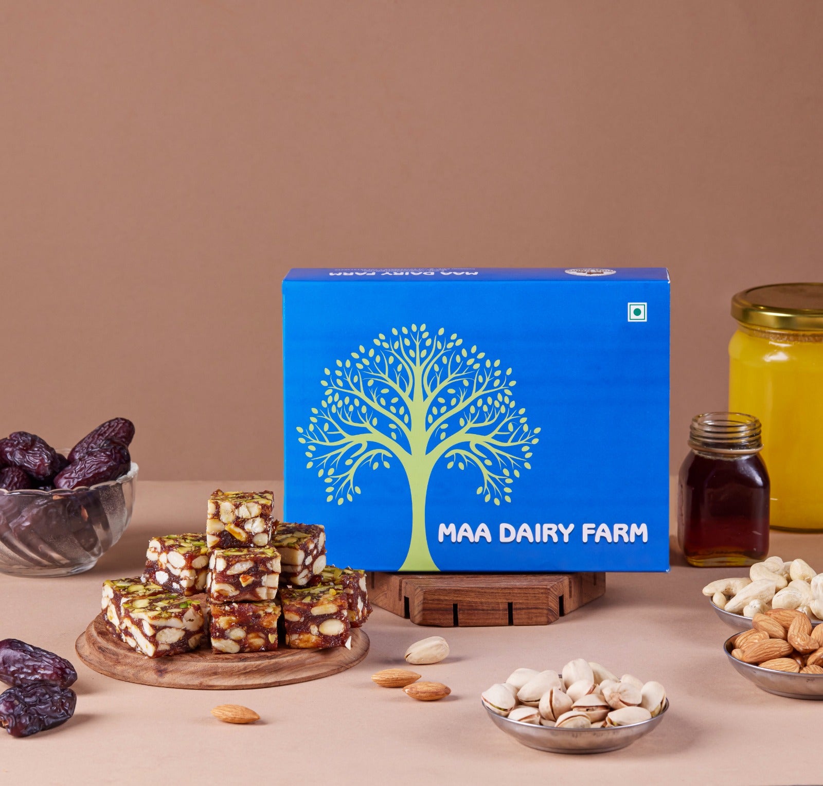 Dryfruit Chikki Dates