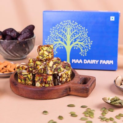 Dryfruit Chikki Dates